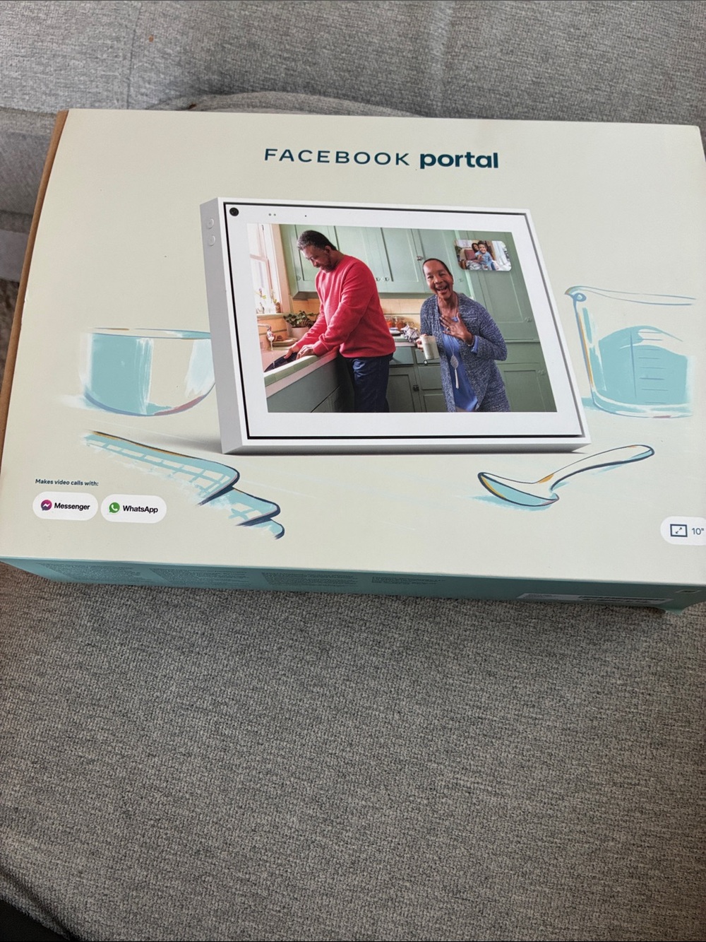 Portal Smart Video Calling Display - White
